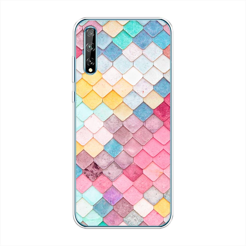 

Чехол Awog на Huawei Y8p "Нежные ромбики", Красный, 6103450-4