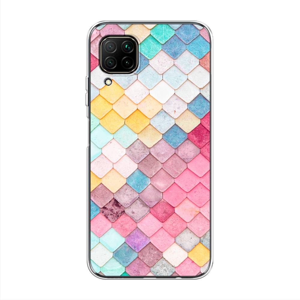 

Чехол Awog на Huawei P40 Lite "Нежные ромбики", Красный, 611650-4