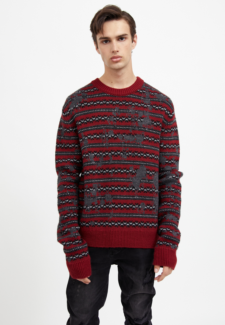 

Джемпер мужской W20-61100 Finn Flare красный S, W20-61100