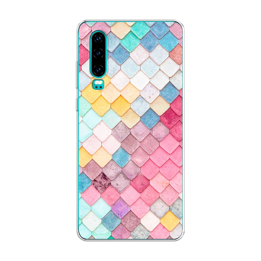 

Чехол Awog на Huawei P30 "Нежные ромбики", Красный, 68550-4