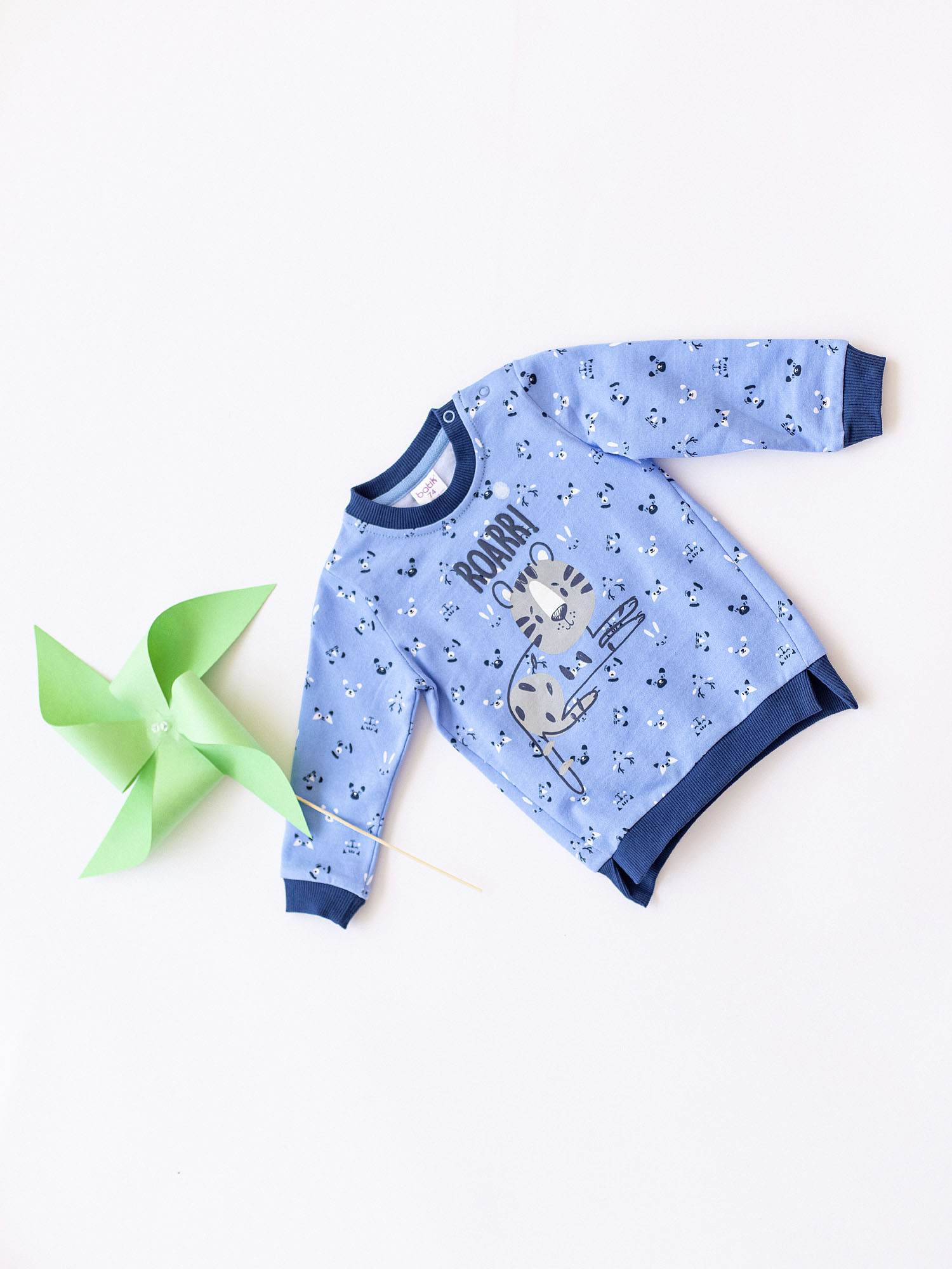 

Свитшот детский Batik 0021_ОН цв. мультиколор р. 68, 0021_ОН