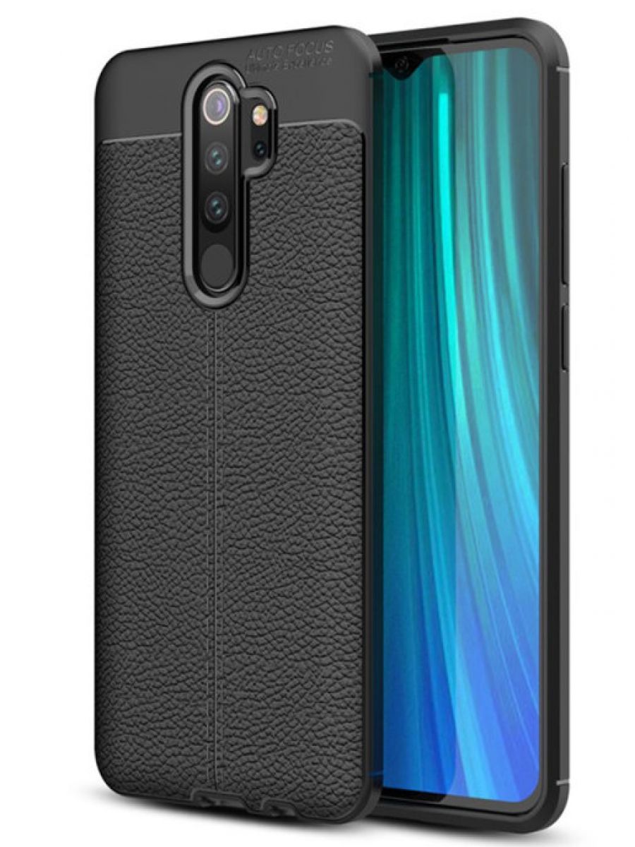 

Силиконовый чехол Fibre на Xiaomi Redmi Note 8 Pro черный