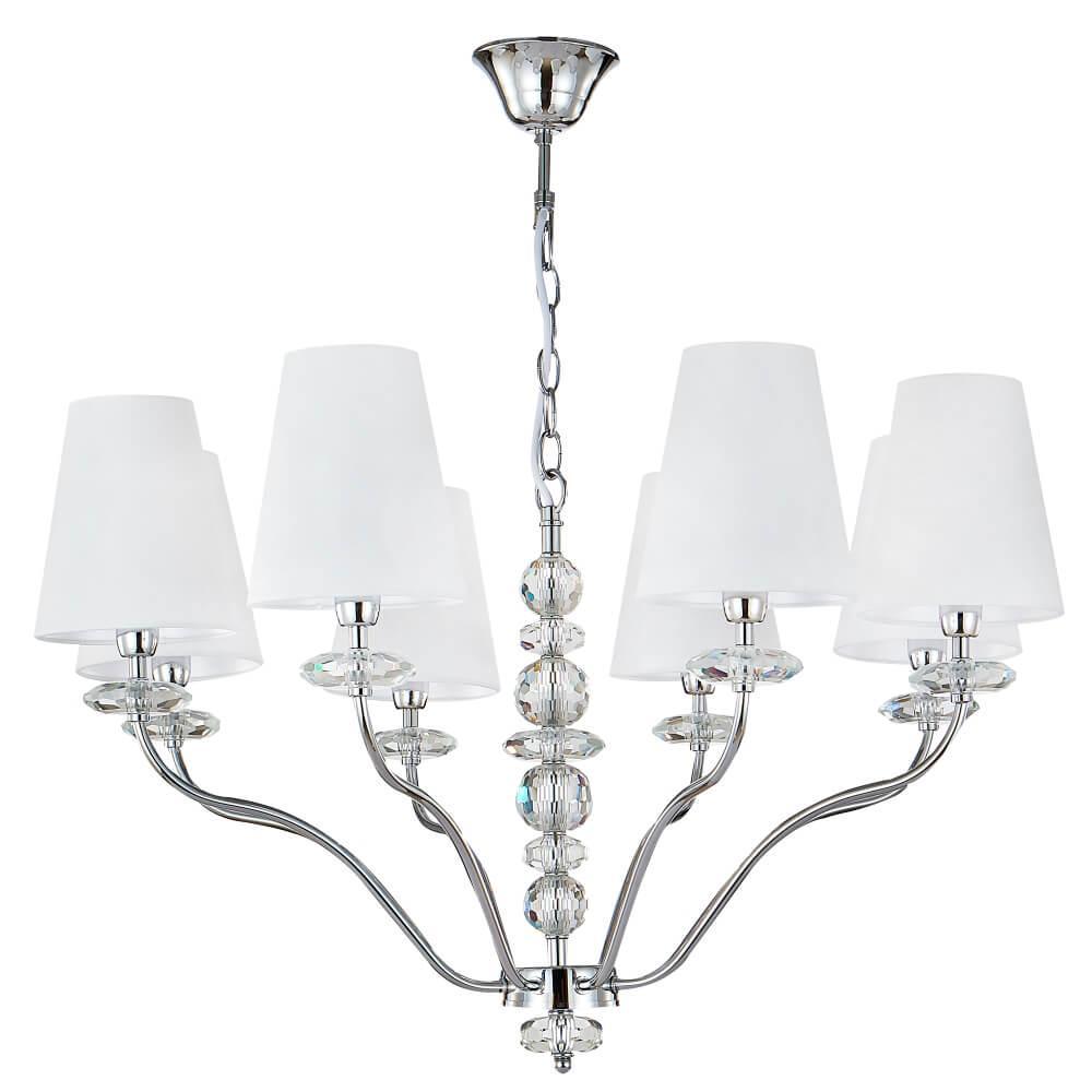 фото Подвесная люстра crystal lux armando sp8 chrome