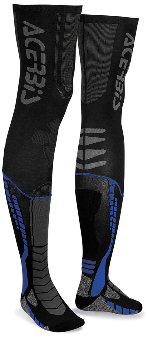 фото Гольфы кроссовые acerbis x-leg pro black/blue xxl (р.45-47) nobrand