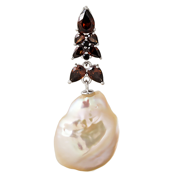 

Подвеска женская Balex Jewellery 3432930168 из серебра, жемчуг/раухтопаз