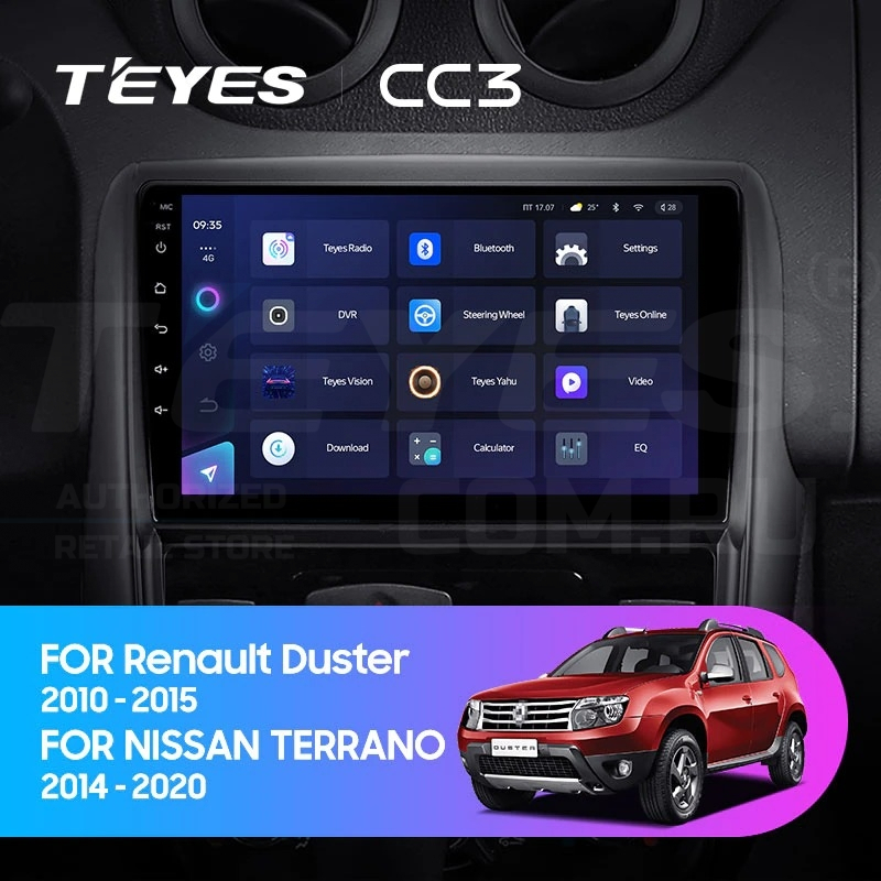 

Штатная магнитола Teyes CC3 4/32 Nissan Terrano (2014-2020), CC3