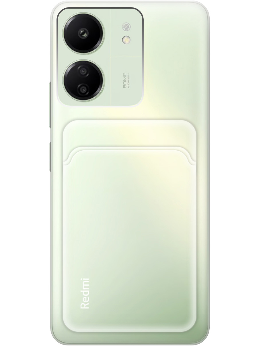 

Силиконовый чехол на Xiaomi Redmi 13C / Poco C65 прозрачный, 20011930