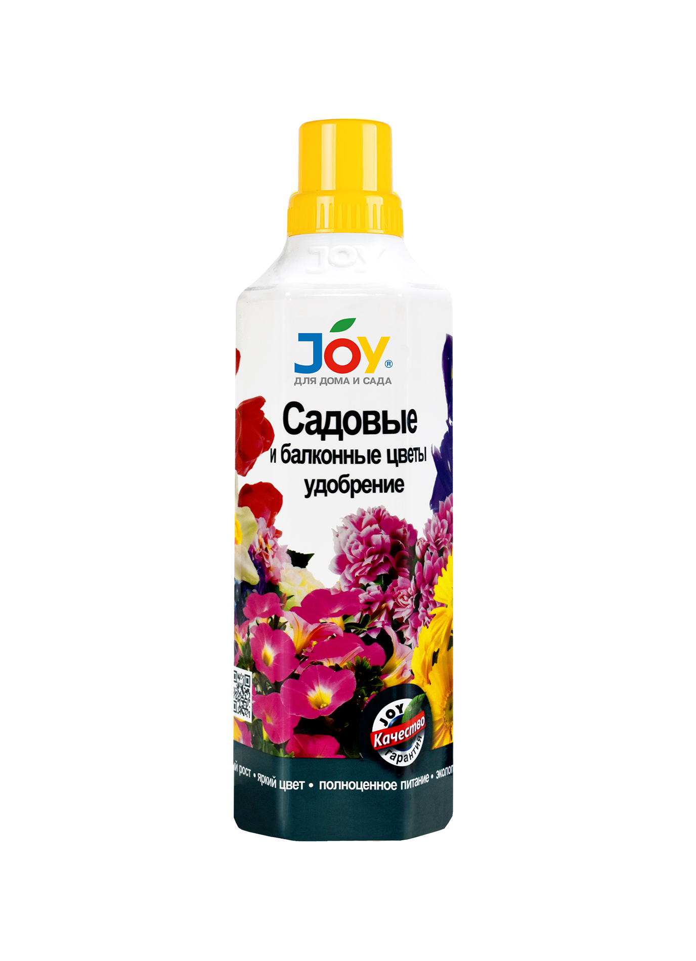 

Удобрение на основе лигногумата ДМ 6% "Садовые и балконные цветы" JOY 1,0л (9шт/кор)