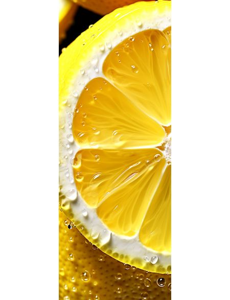 

Алмазная мозаика без подрамника Долька лимона, 50x17 см, 50 цветов, 86217, НА-008