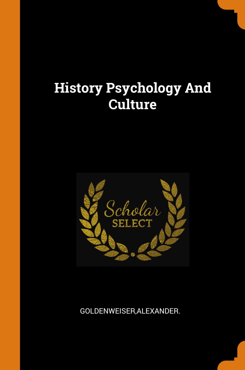 

History Psychology And Culture