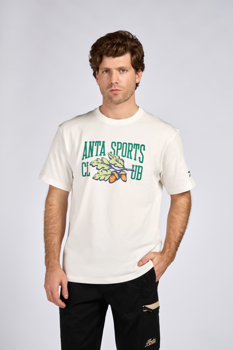 

Футболка мужская Anta 852428135 Vintage sports бежевая XL, Бежевый, 852428135 Vintage sports