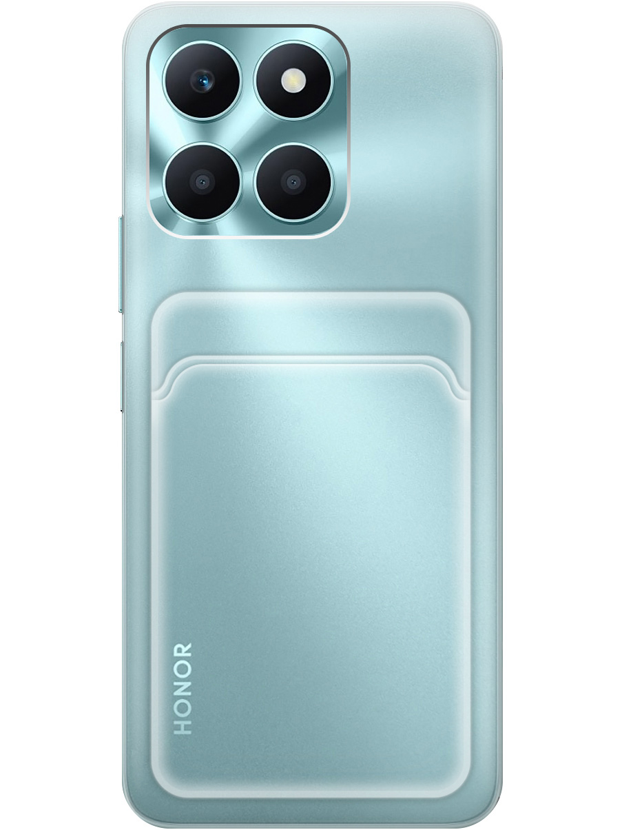 

Силиконовый чехол на Honor X6a прозрачный, 20012030