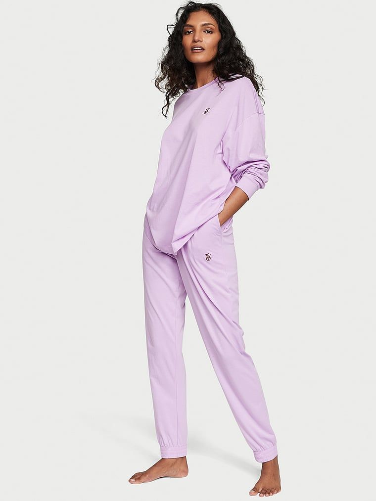 Пижама женская Victoria's Secret 11228949 фиолетовая XL Regular