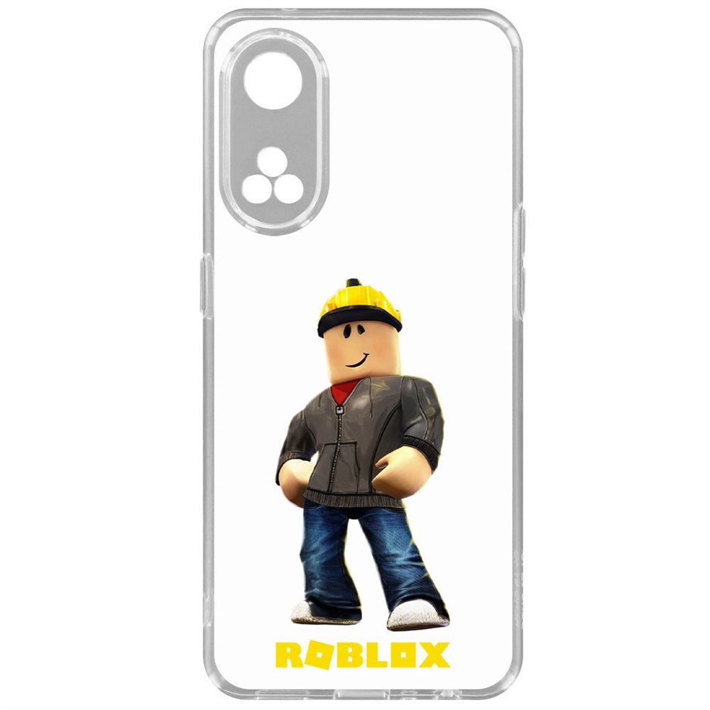 

Чехол-накладка Krutoff Clear Case Roblox-Строитель для Oppo Reno8T, Прозрачный
