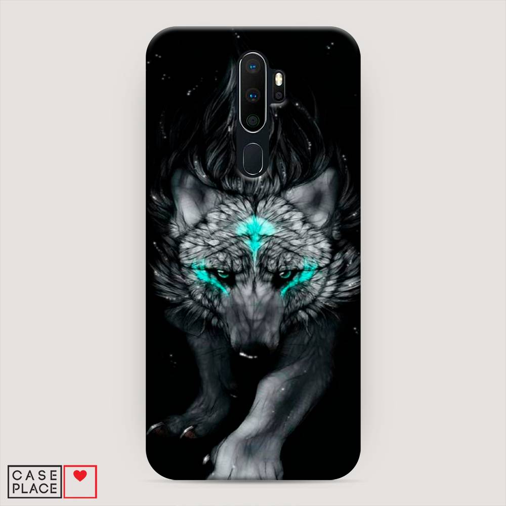 

Пластиковый чехол "Волшебный волк" на Oppo A9 (2020), 251920-1