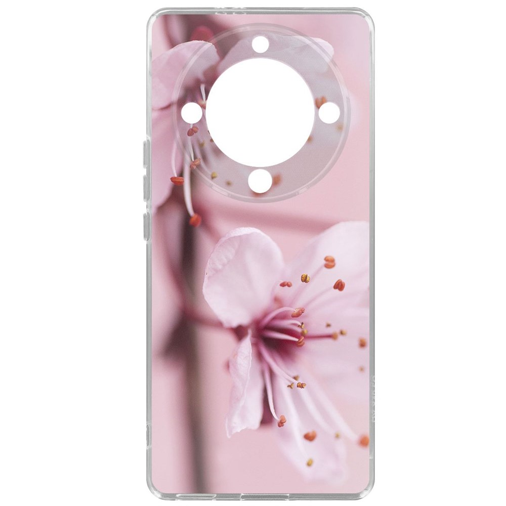 

Чехол-накладка Krutoff Clear Case Весна для Honor X9a, Прозрачный