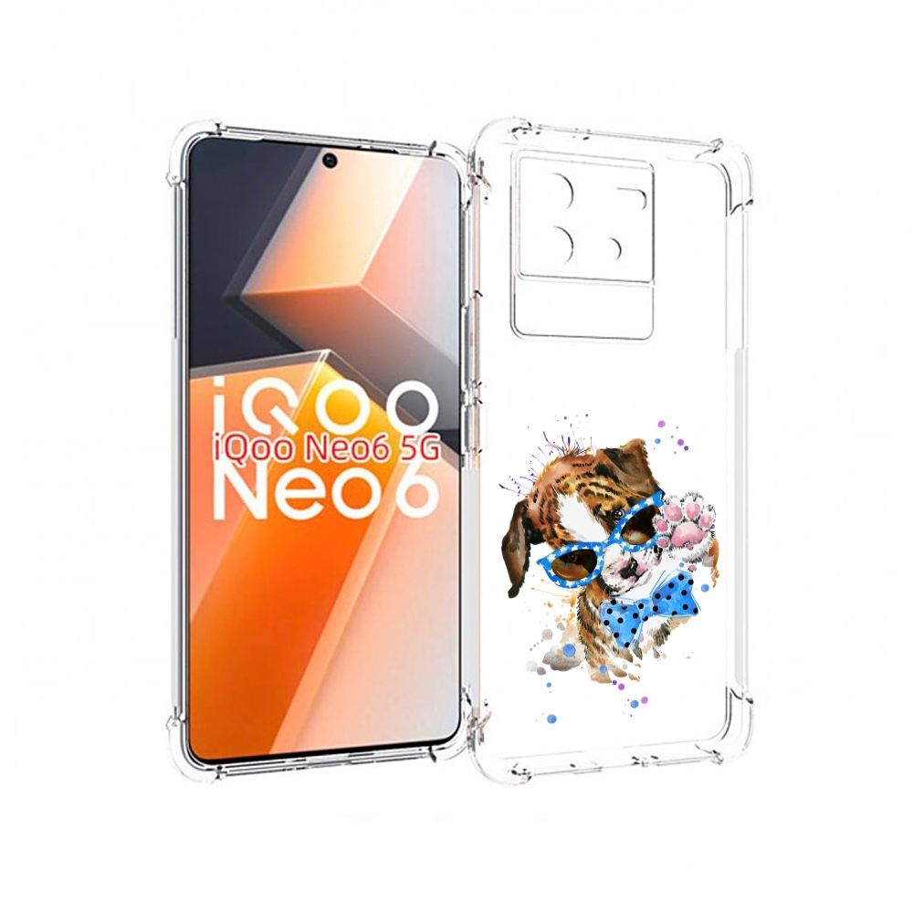 

Чехол MyPads лапочка для Vivo iQoo Neo 6 5G, Прозрачный, Tocco