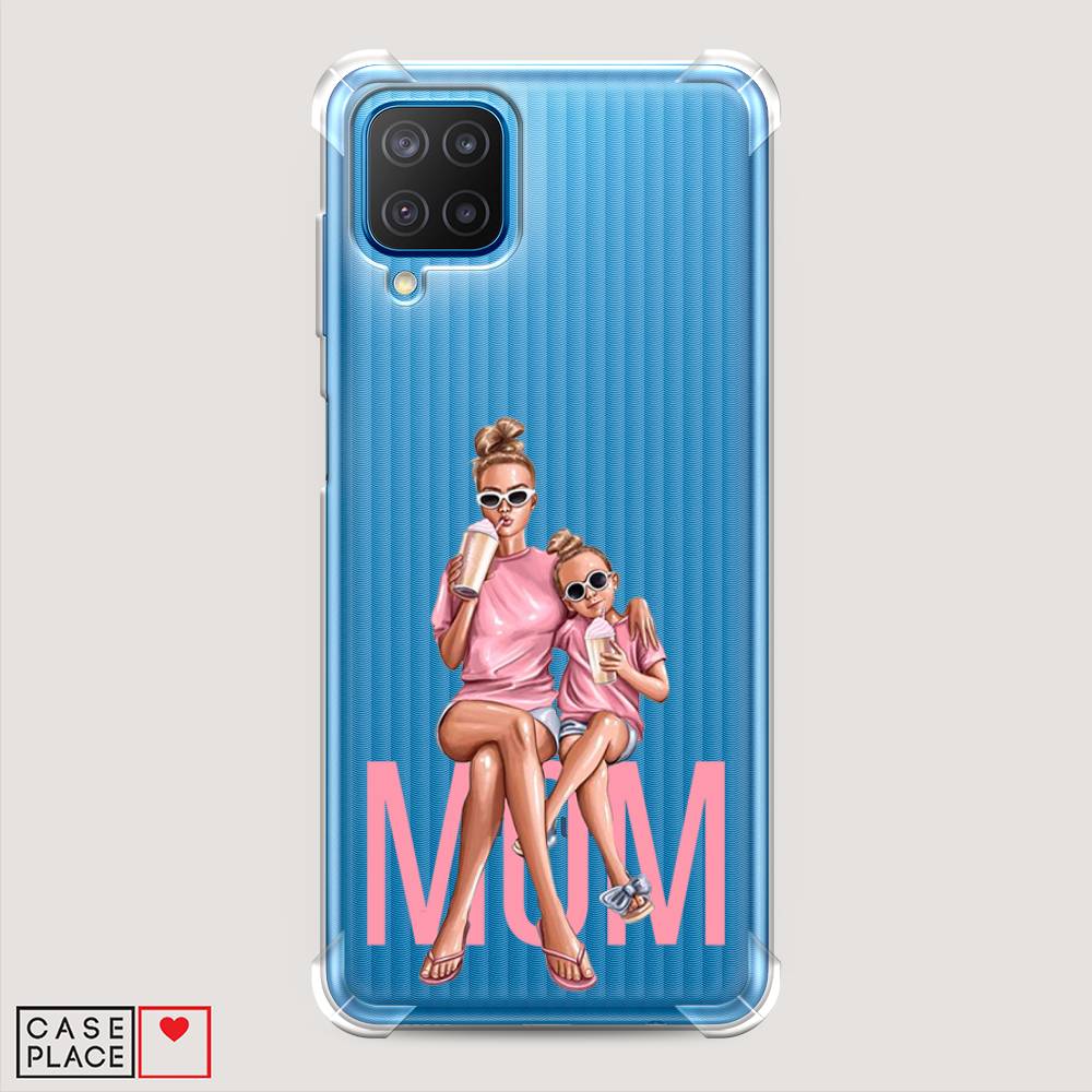 фото Противоударный силиконовый чехол "lovely mom" на samsung galaxy m12 awog