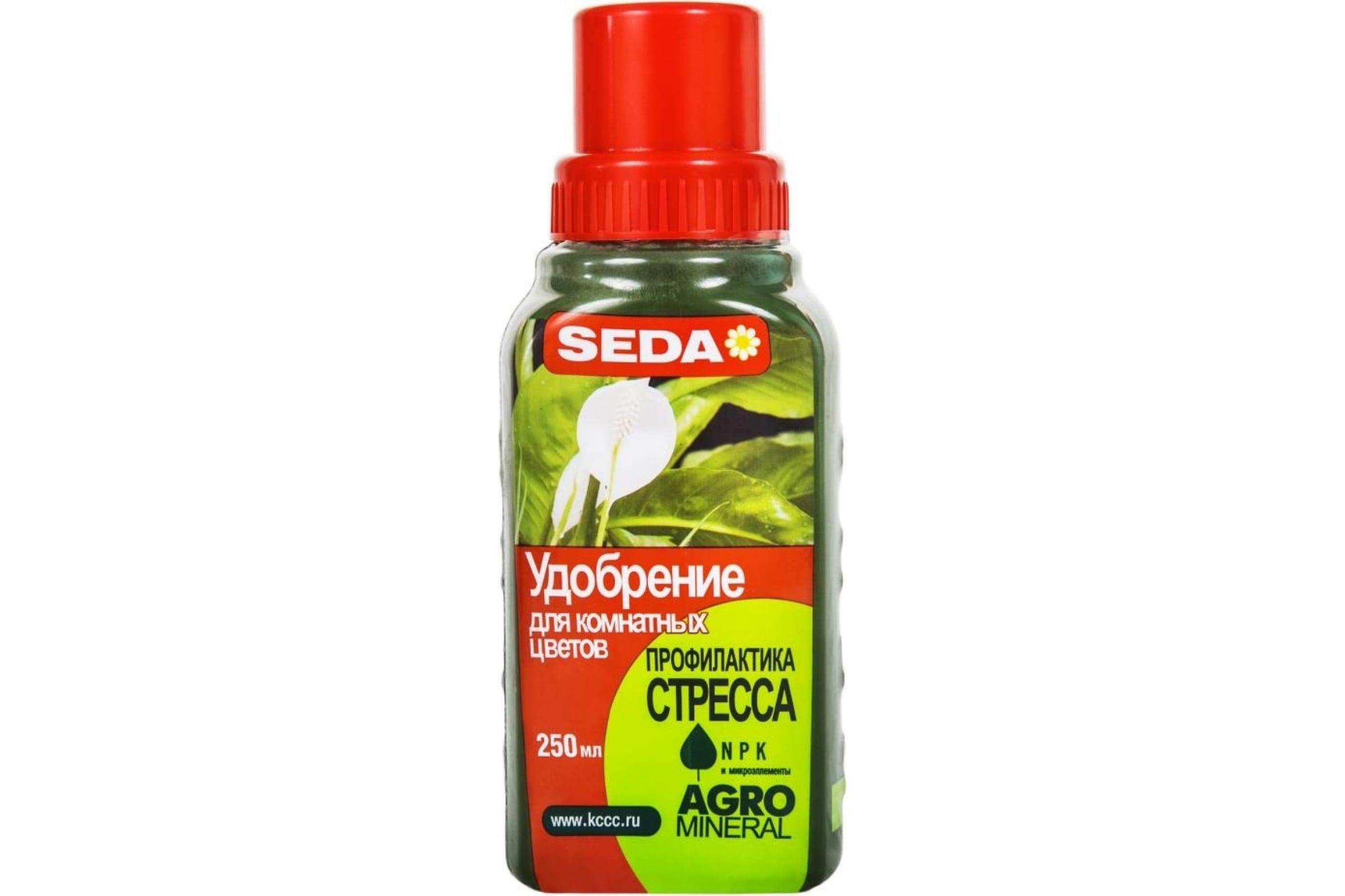 

Удобрение для комнатных цветов "Профилактика стресса" SEDA 0,25л (18 шт/кор)
