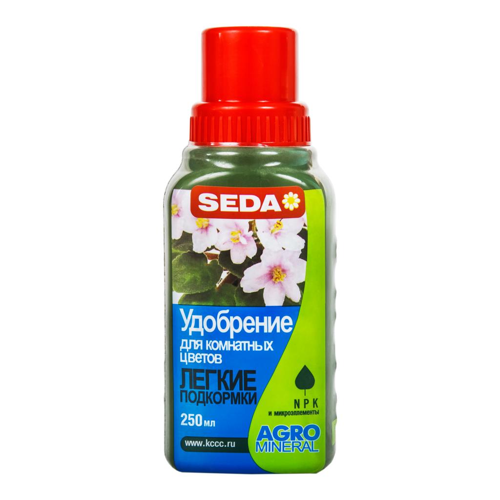 

Удобрение для комнатных цветов "Легкие подкормки" SEDA 0,25л (18 шт/кор)