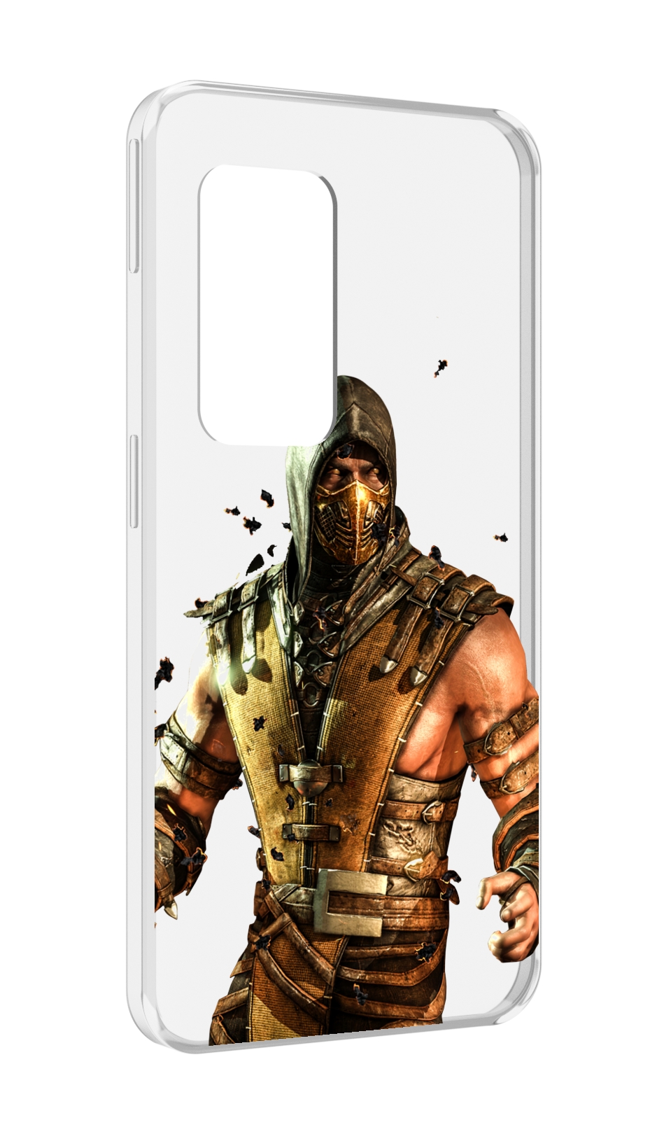 

Чехол MyPads Mortal Kombat scorpion для UleFone Power Armor X11 Pro, Прозрачный, Tocco