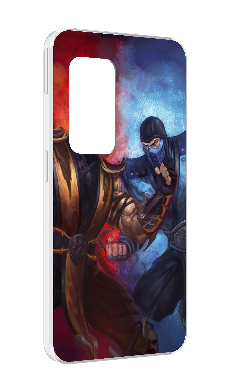 

Чехол MyPads Mortal Kombat art для UleFone Power Armor X11 Pro, Прозрачный, Tocco