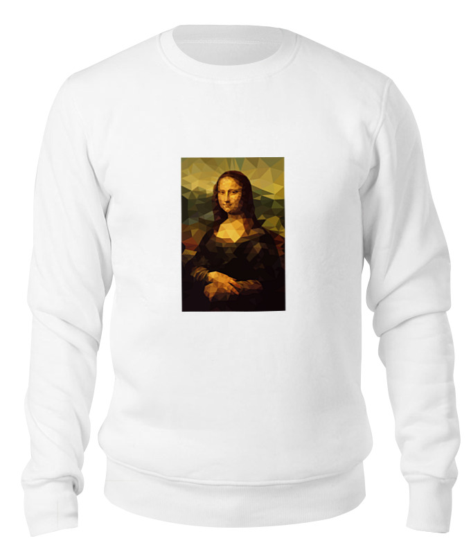 

Свитшот унисекс Printio Мона лиза (mona lisa) белый XS, Мона лиза (mona lisa)