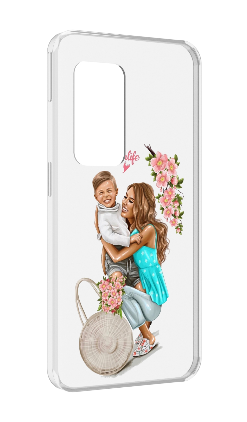 

Чехол MyPads Momlife для UleFone Power Armor X11 Pro, Прозрачный, Tocco
