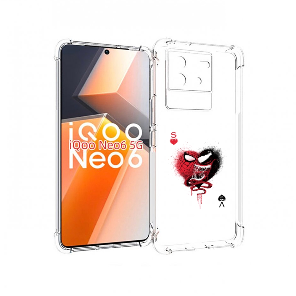 

Чехол MyPads Веном для Vivo iQoo Neo 6 5G, Прозрачный, Tocco