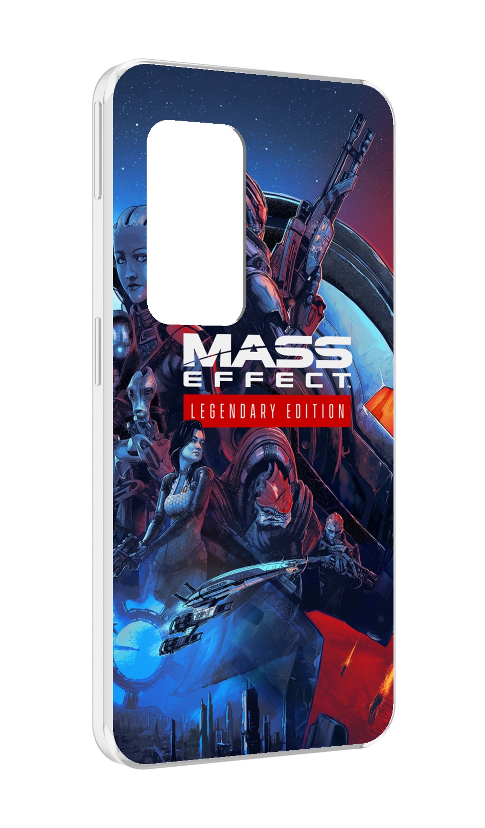

Чехол MyPads Mass Effect Legendary Edition для UleFone Power Armor X11 Pro, Прозрачный, Tocco