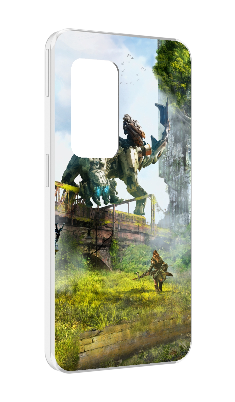 

Чехол MyPads Horizon Zero Dawn для UleFone Power Armor X11 Pro, Прозрачный, Tocco