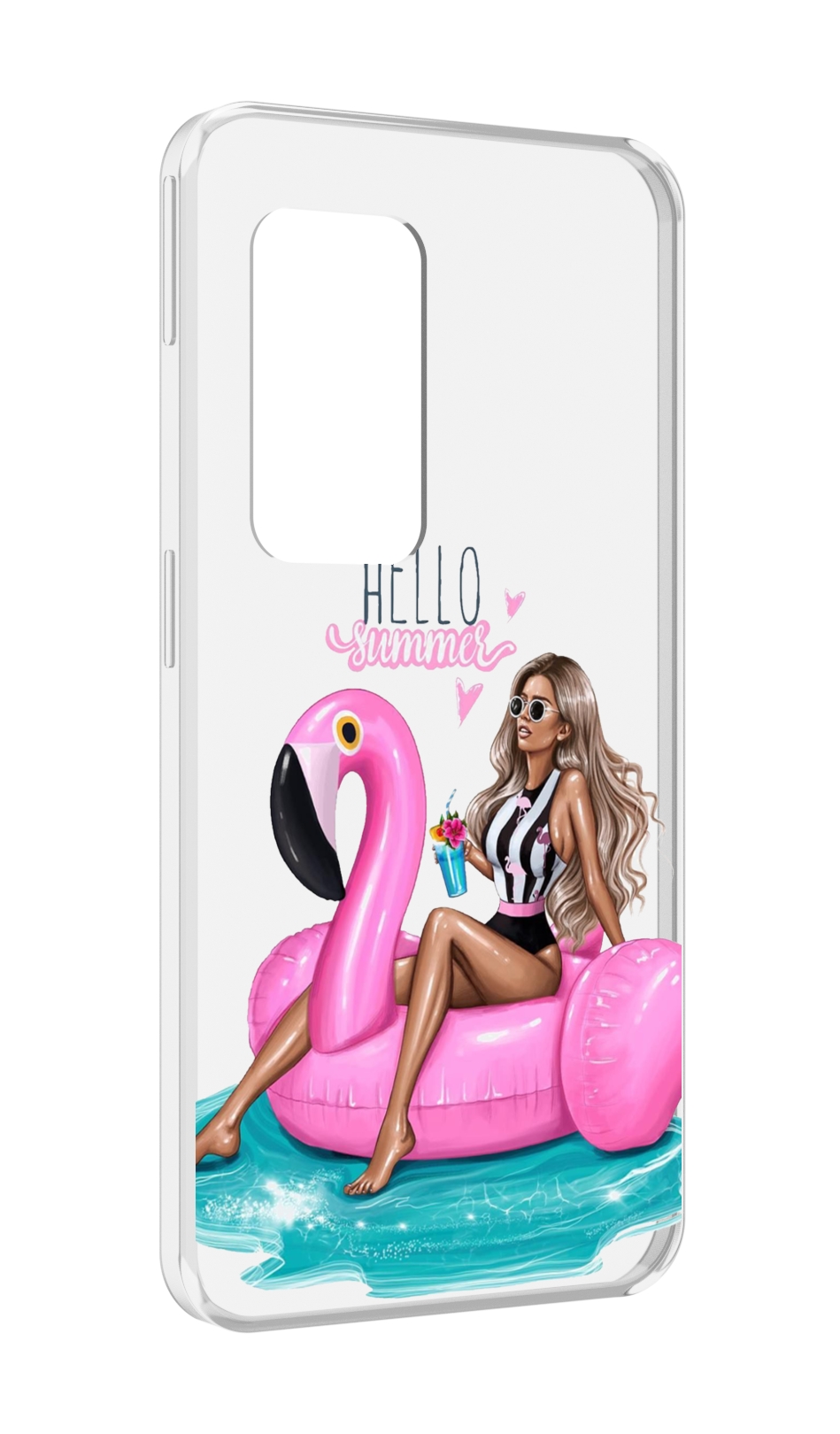 

Чехол MyPads Hello-summer для UleFone Power Armor X11 Pro, Прозрачный, Tocco