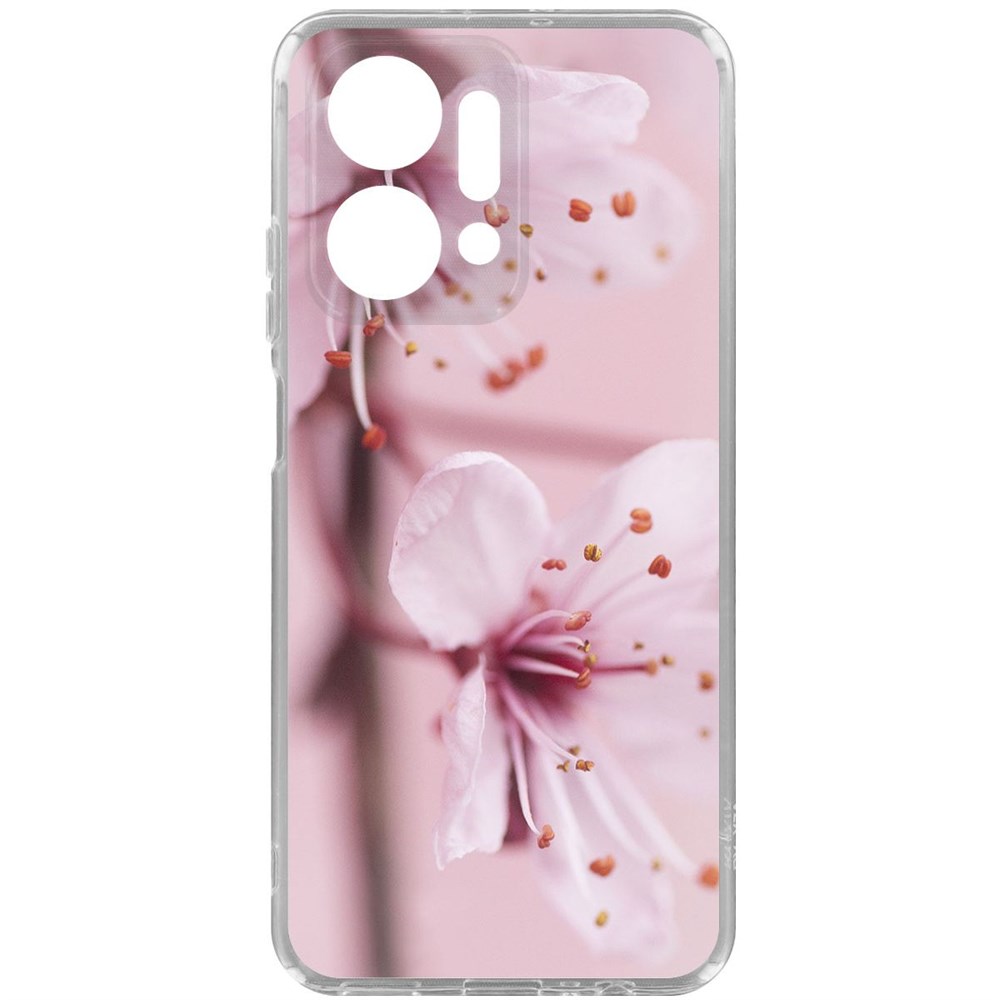 

Чехол-накладка Krutoff Clear Case Весна для Honor X7a, Прозрачный