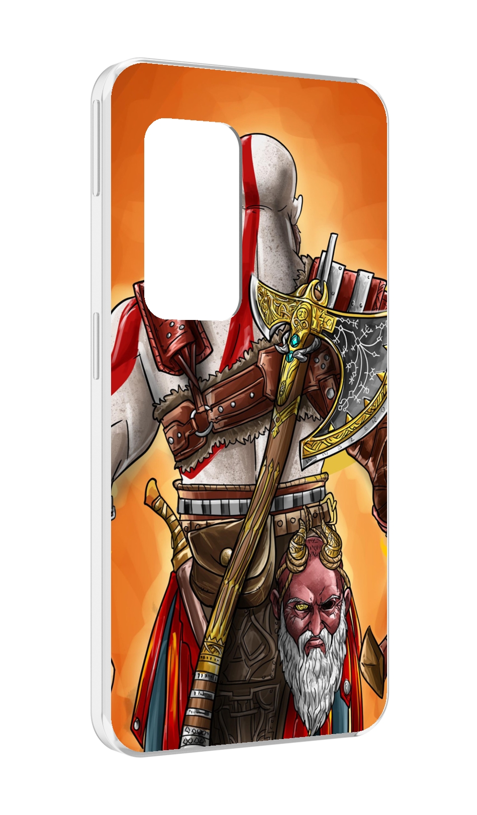 

Чехол MyPads God of War для UleFone Power Armor X11 Pro, Прозрачный, Tocco