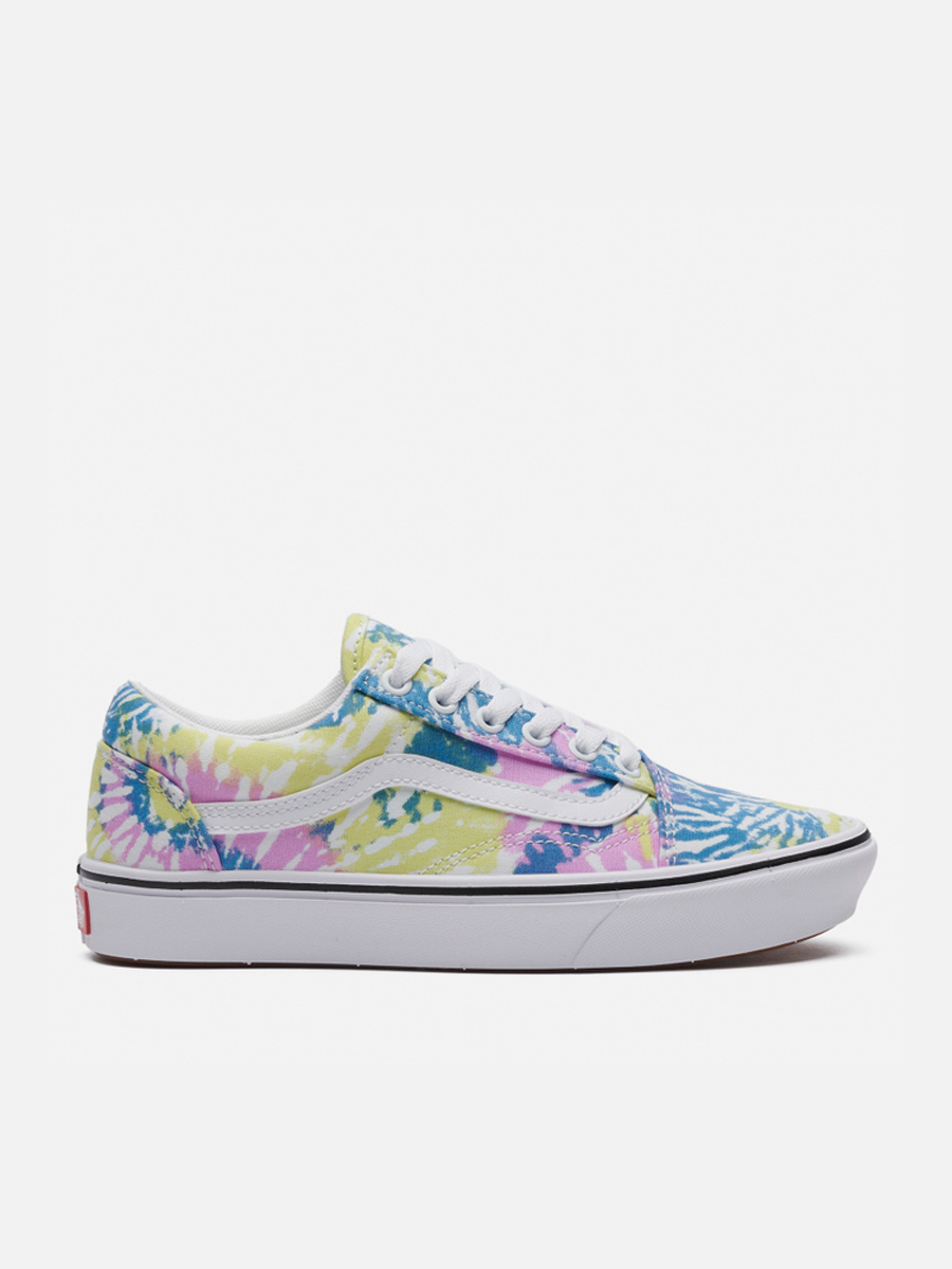 

Кеды женские Vans ComfyCush Old Skool Tie Dye розовые 39 EU, ComfyCush Old Skool Tie Dye