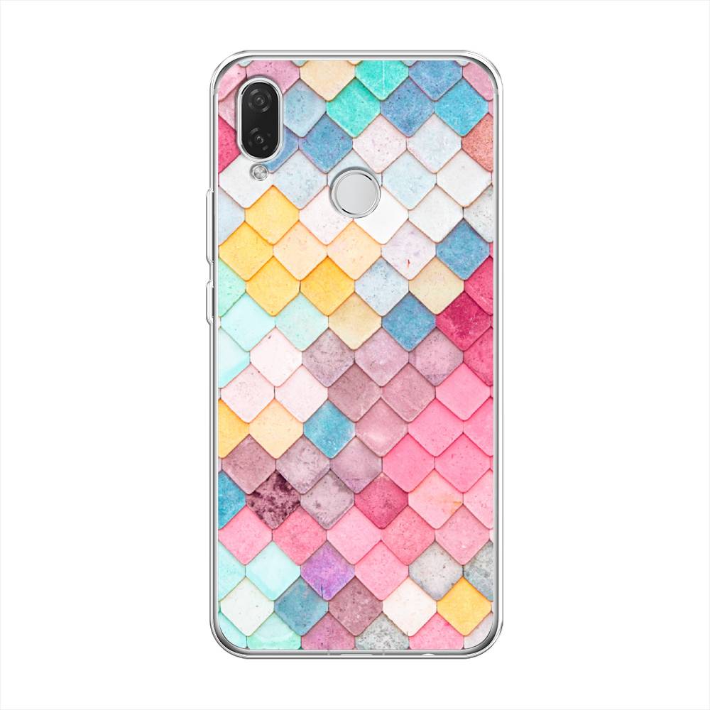 

Чехол Awog на Huawei Nova 3i "Нежные ромбики", Красный, 68350-4