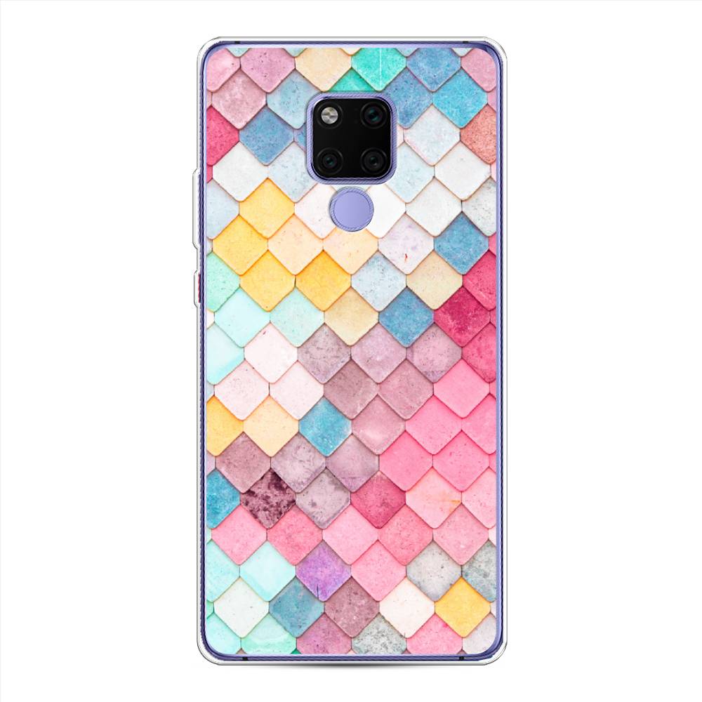 

Чехол Awog на Huawei Mate 20X "Нежные ромбики", Красный, 66950-4