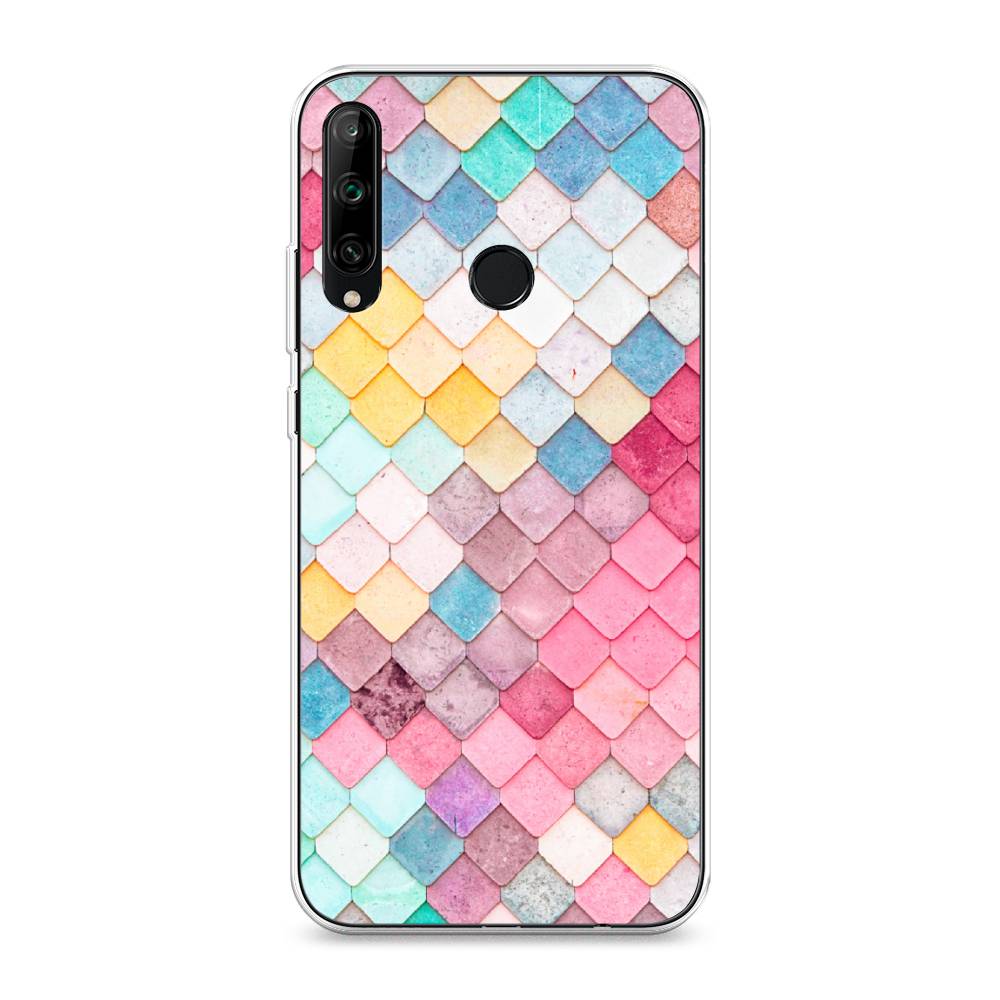 

Чехол Awog на Honor 9C "Нежные ромбики", Красный, 612550-4