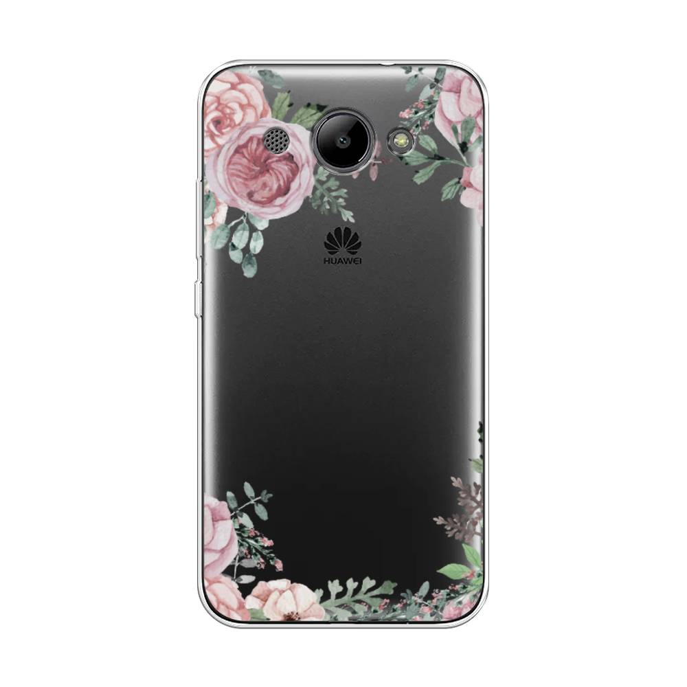 

Чехол Awog "Нежные розы акварель" для Huawei Y3 2018, 65850-8