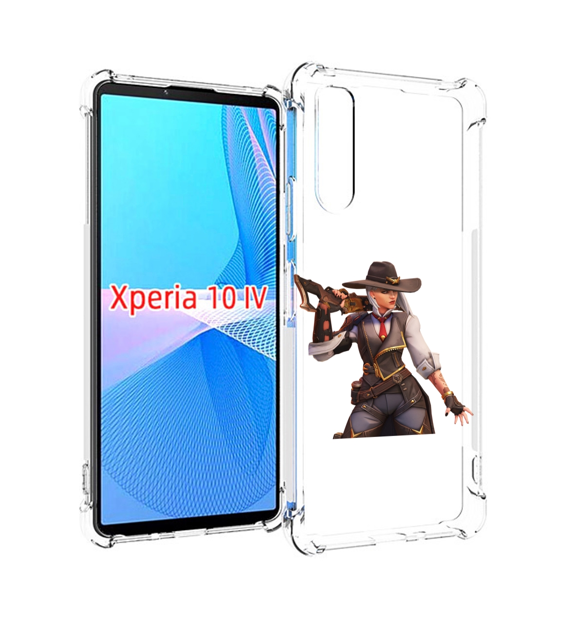 

Чехол MyPads overwatch для Sony Xperia 10 IV (10-4), Прозрачный, Tocco