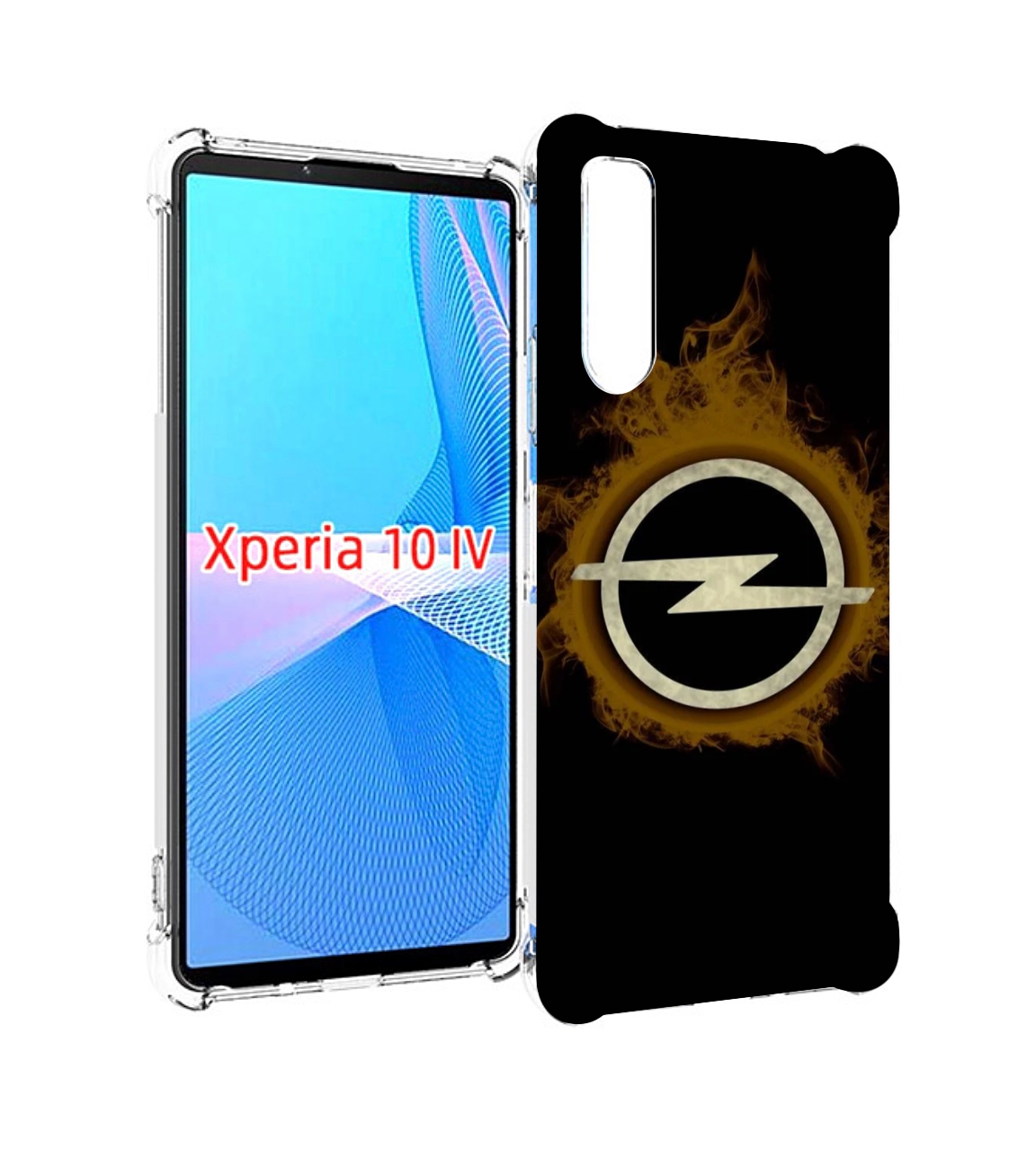 

Чехол MyPads opel-1 мужской для Sony Xperia 10 IV (10-4), Прозрачный, Tocco