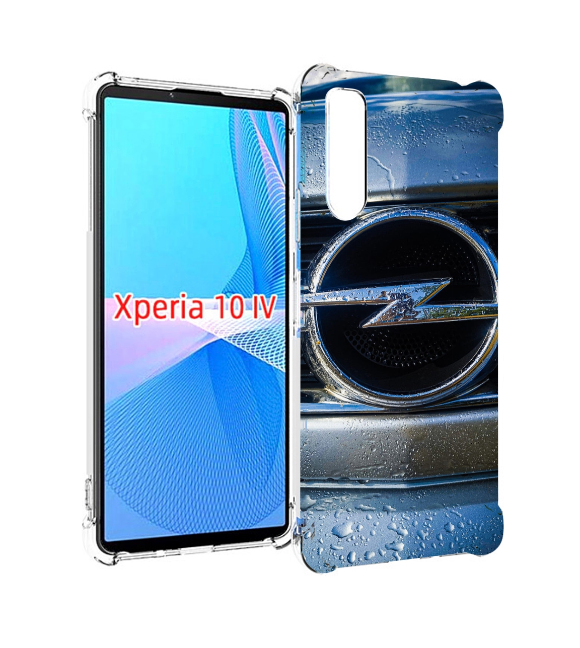 

Чехол MyPads opel 3 мужской для Sony Xperia 10 IV (10-4), Прозрачный, Tocco