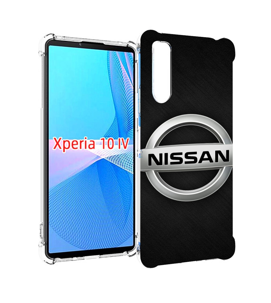 

Чехол MyPads nissan 2 мужской для Sony Xperia 10 IV (10-4), Прозрачный, Tocco