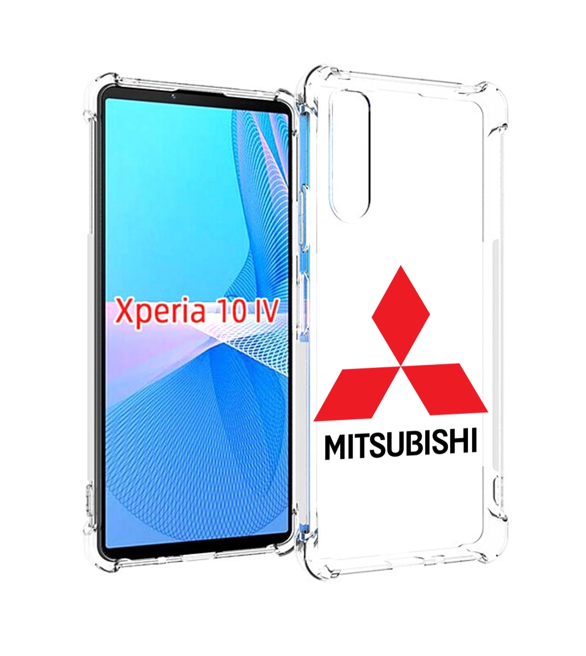 

Чехол MyPads mitsubishi-3 для Sony Xperia 10 IV (10-4), Прозрачный, Tocco