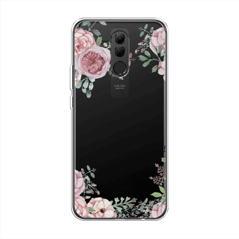 

Чехол Awog на Huawei Mate 20 Lite "Нежные розы акварель", Прозрачный;розовый;зеленый, 66650-8