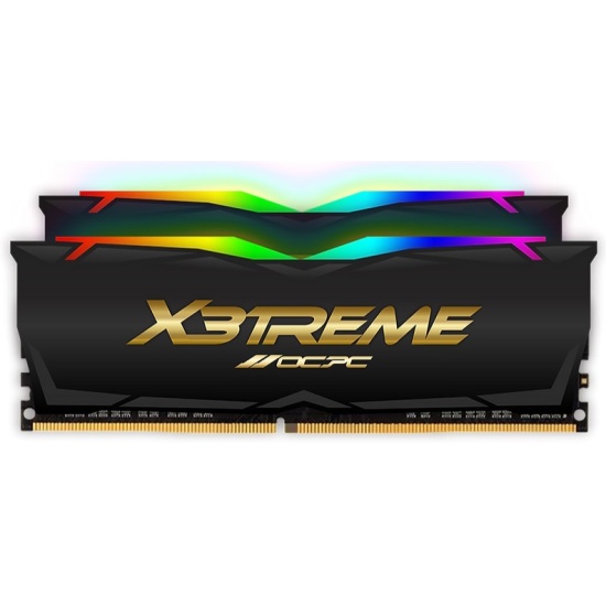 Оперативная память OCPC X3 RGB Black 16Gb DDR4 4000MHz (MMX3A2K16GD440C19BL) (2x8Gb KIT)