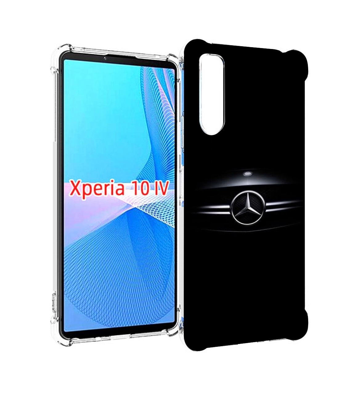 Чехол MyPads mercedes-1 для Sony Xperia 10 IV (10-4)