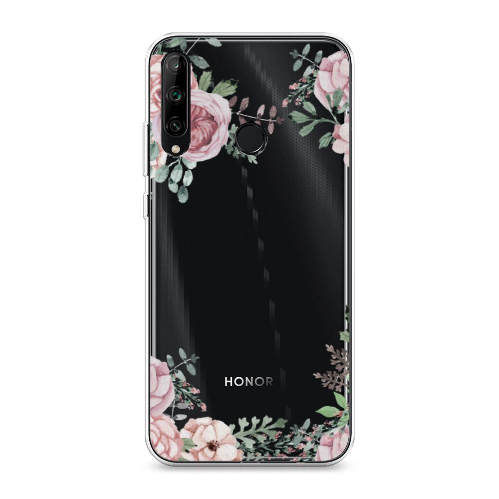 

Чехол Awog на Honor 9C "Нежные розы акварель", Прозрачный;розовый;зеленый, 612550-8