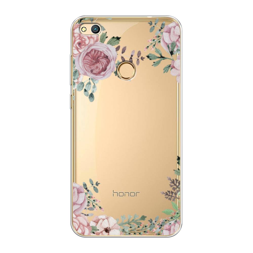 

Чехол Awog на Honor 8 Lite "Нежные розы акварель", Прозрачный;розовый;зеленый, 63950-8