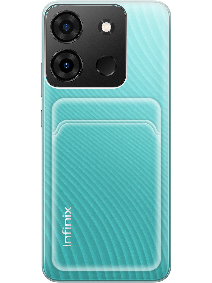 

Силиконовый чехол на Infinix Smart 7 Plus прозрачный, 20011993